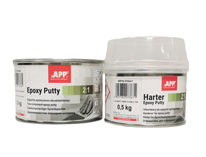 APP Epoxy Putty Pâte époxy à deux composants + durcisseur