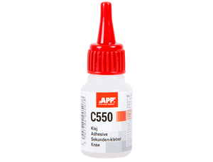APP C550 Colle cyanocrylate glue pour caoutchouc, matières plastiques