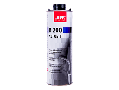 APP B 200 Autobit Matière bitumineuse avec propriétés antirouille et insonorisante pour protection de chÂssis et éléments de carrosserie