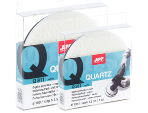 APP QUARTZ Q811  éponge de polissage - velcro