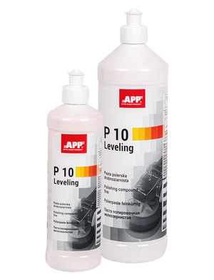 APP P10 Pâte à polir de finition pour peinture récente ou rayure superficiel.