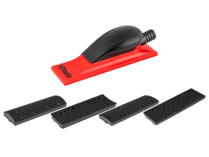 NTools HR P4 198 Bloc de ponçage avec 4 plateaux interchangeables et système d'aspiration