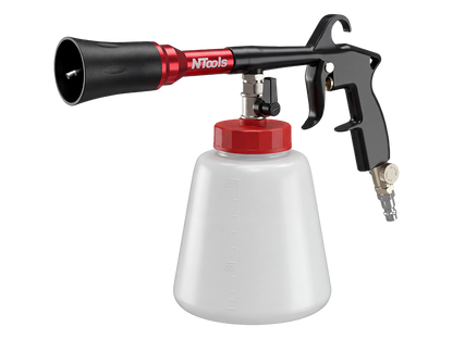 NTools Cyclone Fusion Pistolet de nettoyage pneumatique avec réservoir