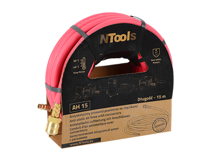 NTools AH 15 Conduit d’air antistatique 8x15