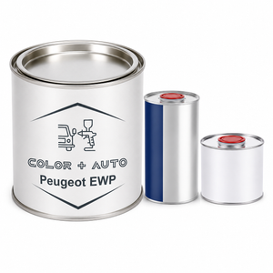 kit Peinture Brillant direct Brillant Blanc Peugeot EWP + Durcisseur + Diluant