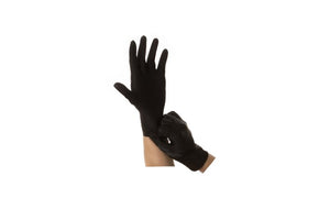 Gants nitrile jetables Noir 6 mm x100