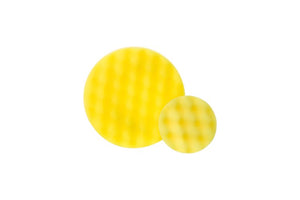 Mousse polissage jaune gaufrée d150