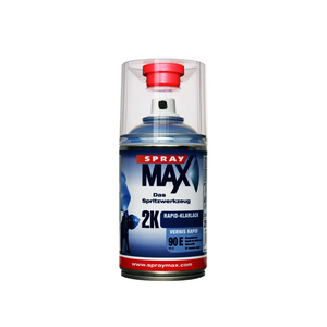 2K Vernis Transparent 2 en 1 SPRAY MAX 250 ml