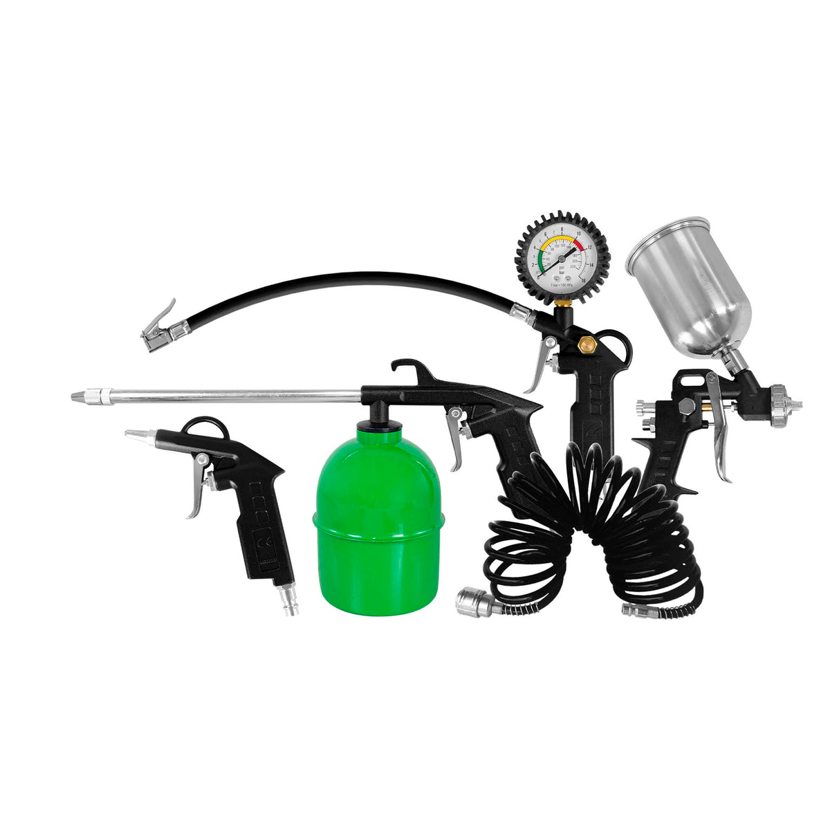 Kit outils pneumatiques 5 pièces JBM 51277