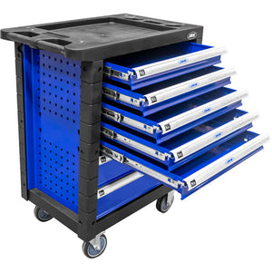 Servante à outils JBM 53768 bleue 7 tiroirs